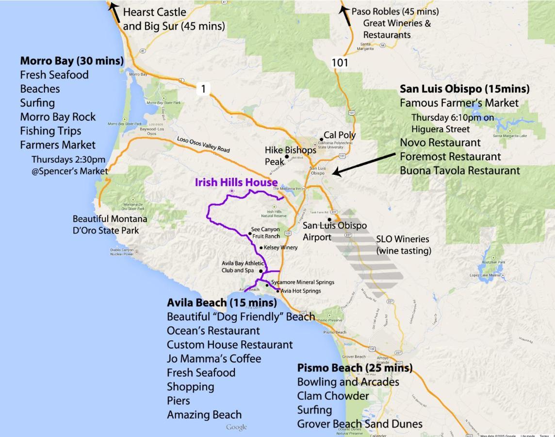 Mountain Top Getaway, Best View In Slo! - Whole House San Luis Obispo Bagian luar foto